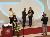 Elnyertük a Mosonmagyaróvár város Civil Társadalmáért díjat - Díjátadó 2021. október 9.